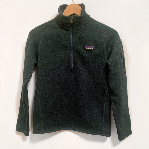 Patagonia Nouveau Green Better Sweater® 1/4-Zip Fleece S EUC Like NEW! - Picture 3 of 9